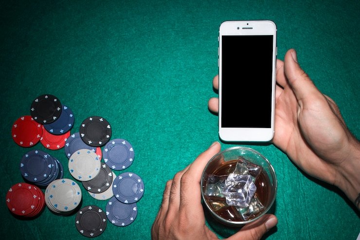 Tampilan permainan Big Bass Bonanza dengan simbol ikan dan tema nelayan